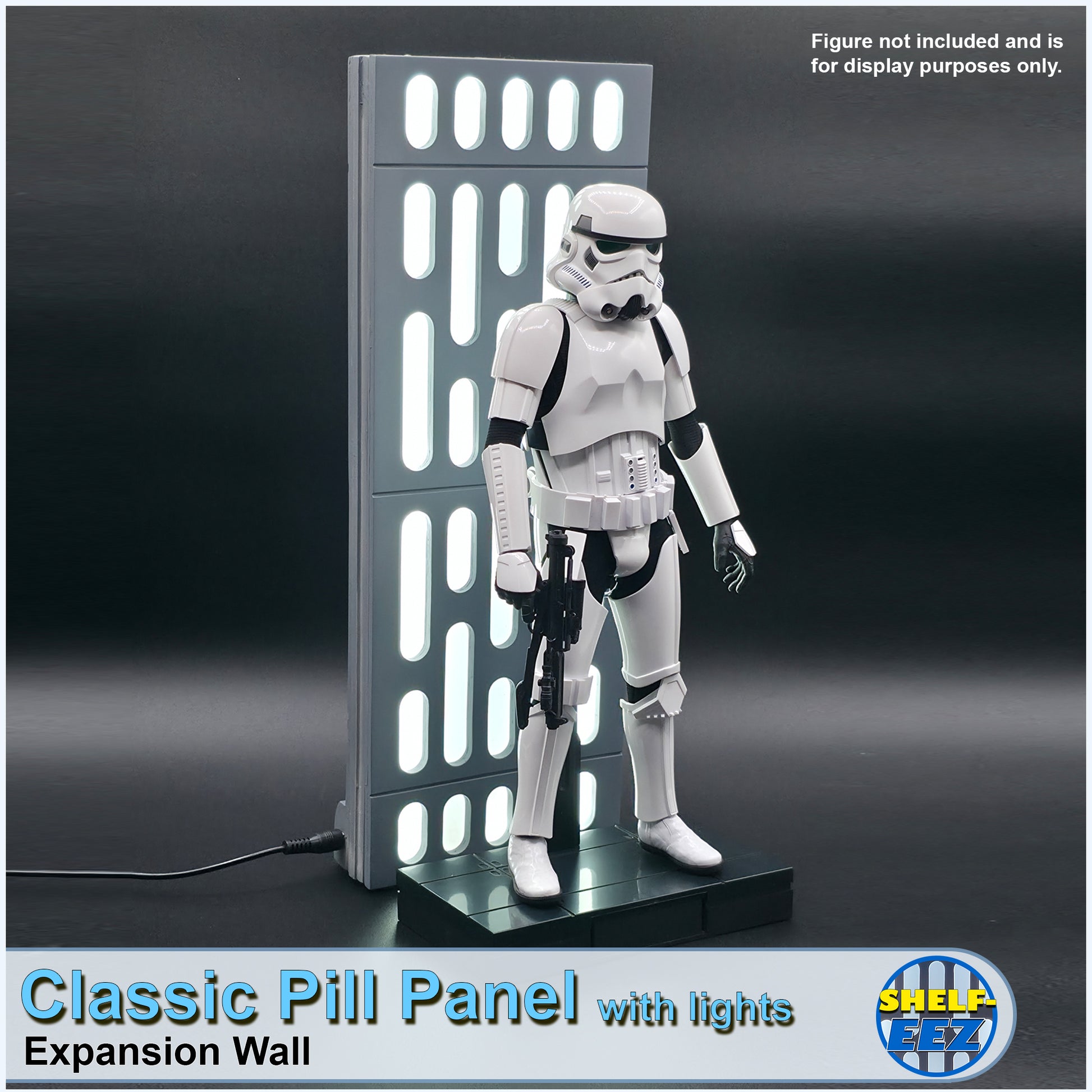 1/6 Scale Classic Death Star Wall Pill Light Panel
