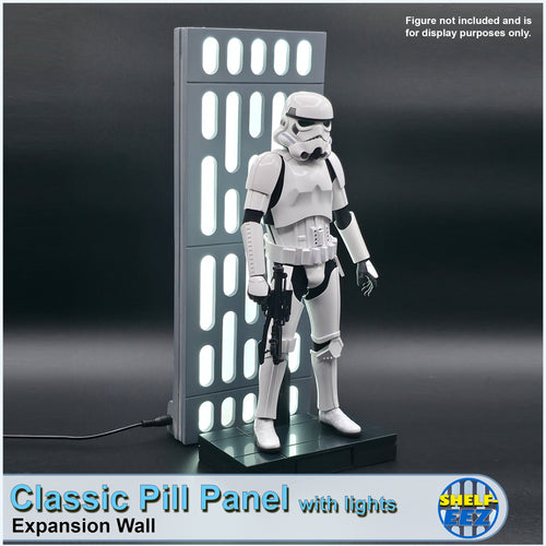 1/6 Scale Classic Death Star Wall Pill Light Panel
