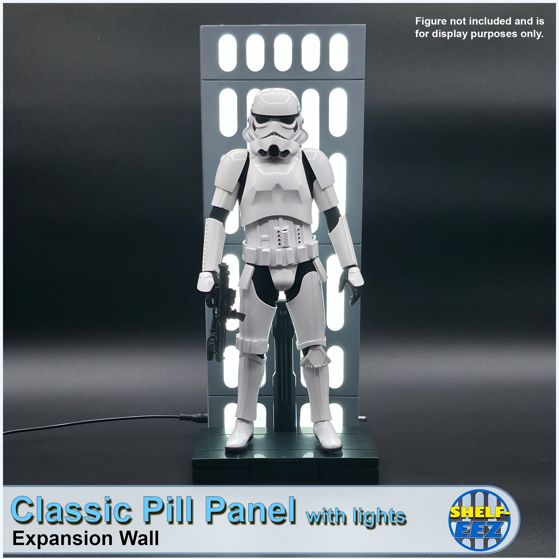 1/6 Scale Classic Death Star Wall Pill Light Panel