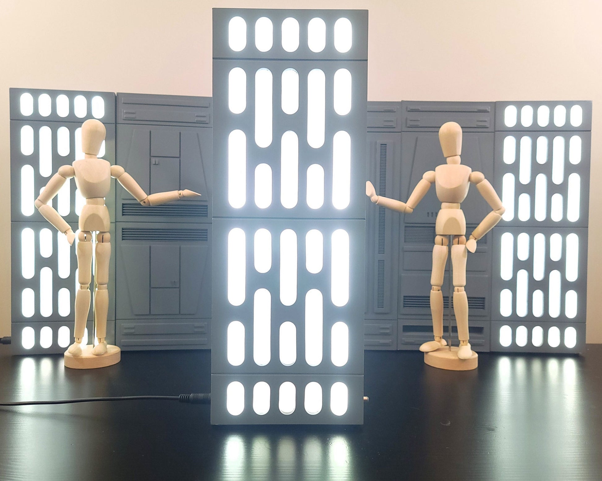 1/6 Scale Death Star Wall Starter Set - 3x Walls