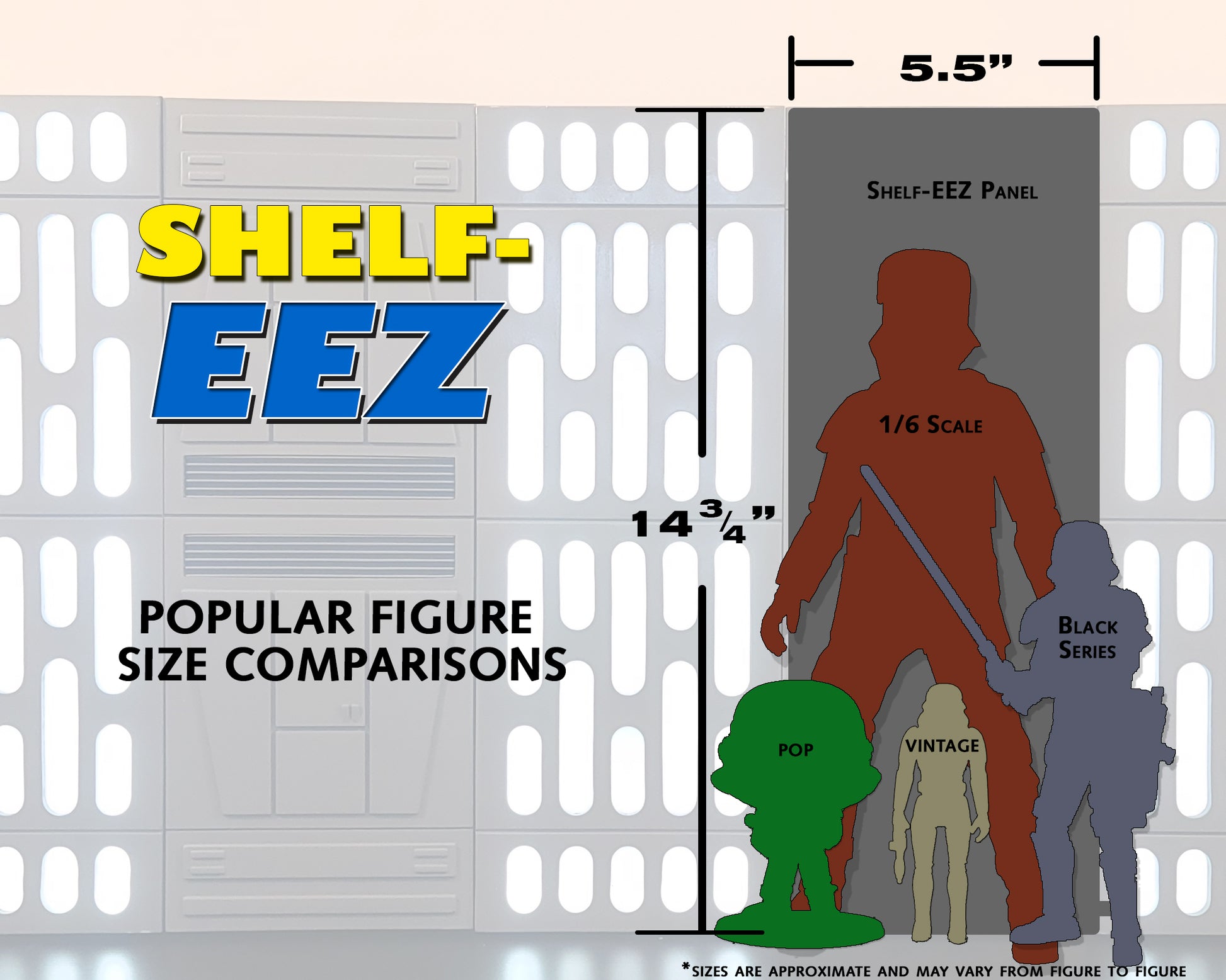 1/6 Scale Classic Death Star Wall Pill Light Panel